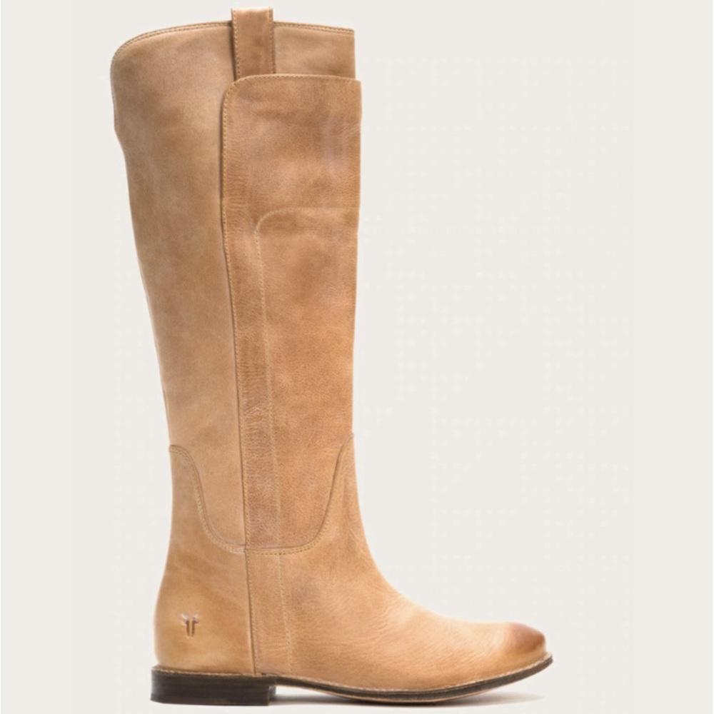 Frye Paige Saddle Tall Riding Boot 10 NARROW